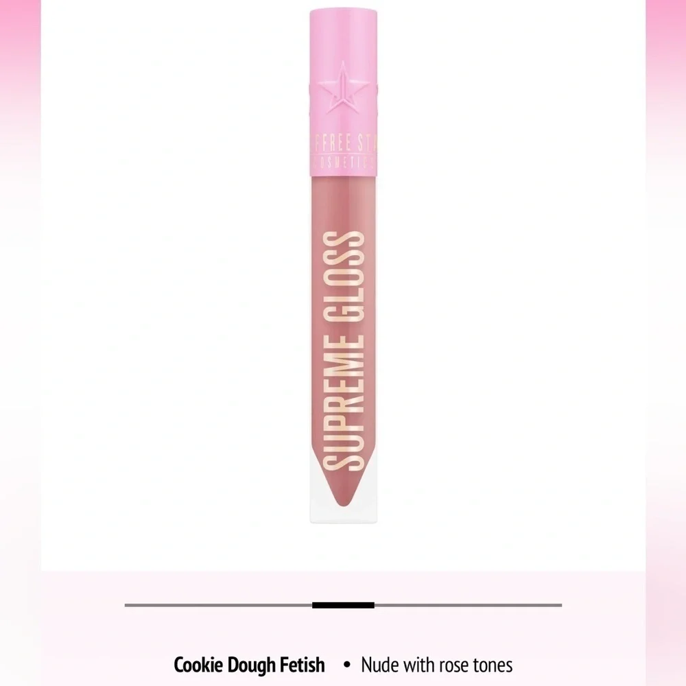Jeffree Star Supreme Lip Gloss in Cookie Dough Fetish, NEW!